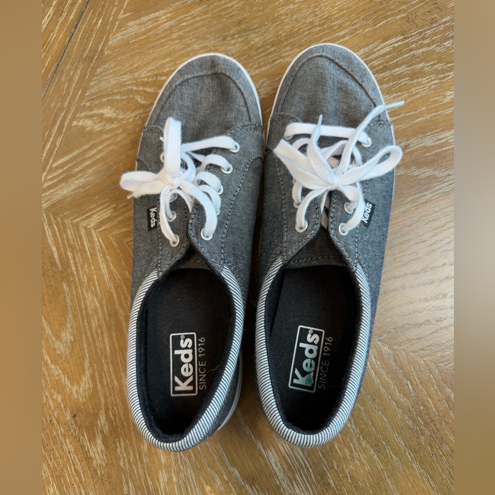Keds Canvas Sneakers with White Laces